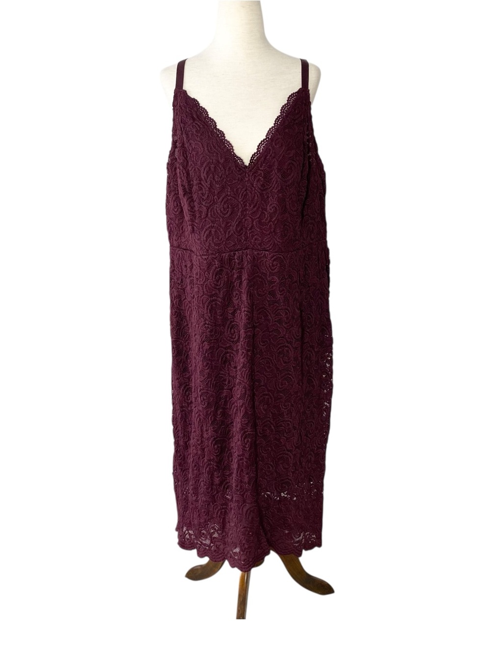 NWT TORRID Lace Cami High Low Dress - Picture 3 of 8